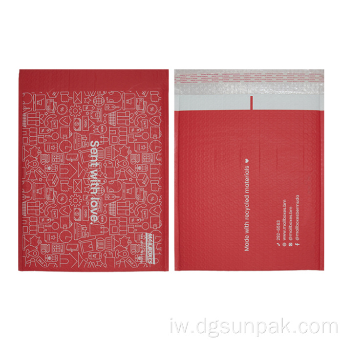 בועה לוגיסטית משלוח מעטפת שקיות מרופדות